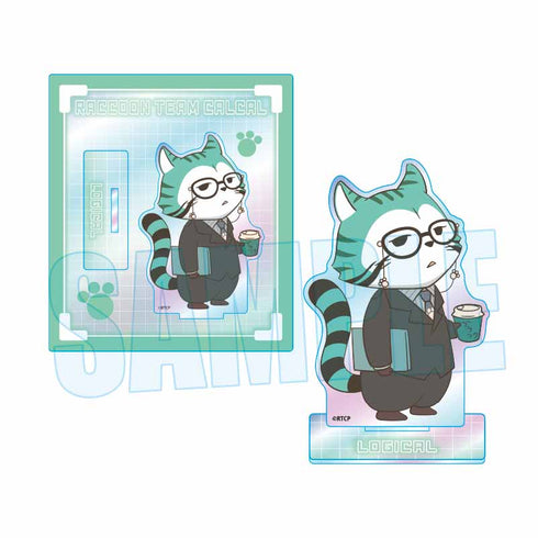 『あらいぐま カルカル団』オーロラアクリルスタンド /ロジカル【202504再販】